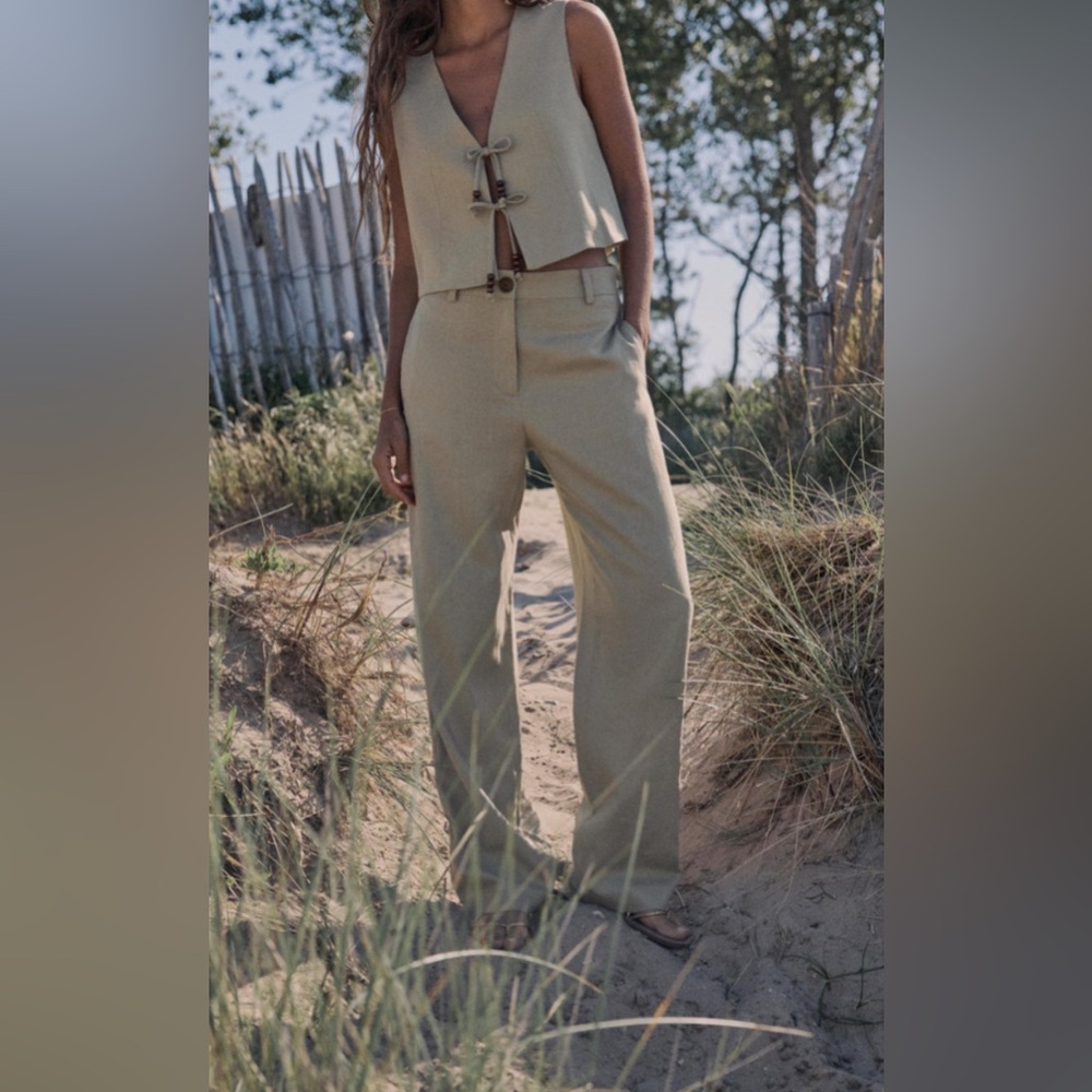 Zara linen pants